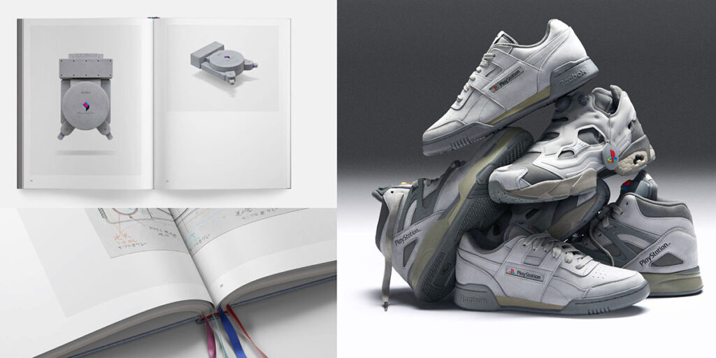 Playstation boek en schoenen