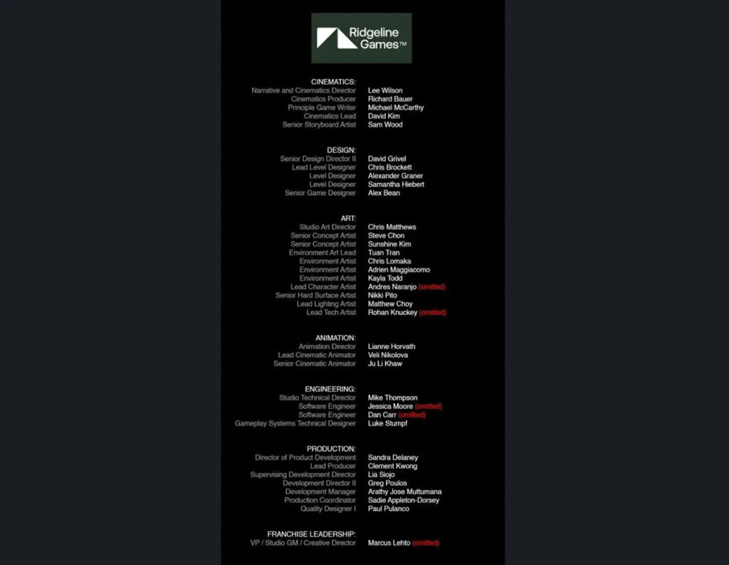 Battlefield 6 credits