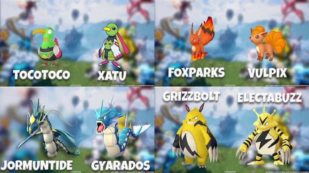 Palworld en Pokémon Designs