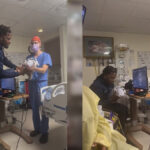 Nieuwe vader wordt internetsensatie door Xbox mee te nemen naar de bevalling