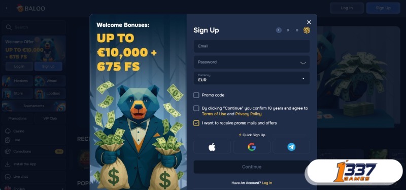 Registreren bij een buitenlands Klarna casino