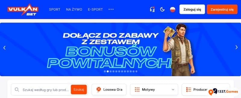 VulkanBet Screenshot