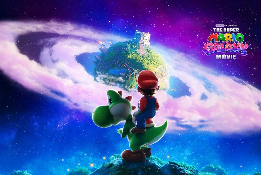 The Super Mario Galaxy Movie Key Art