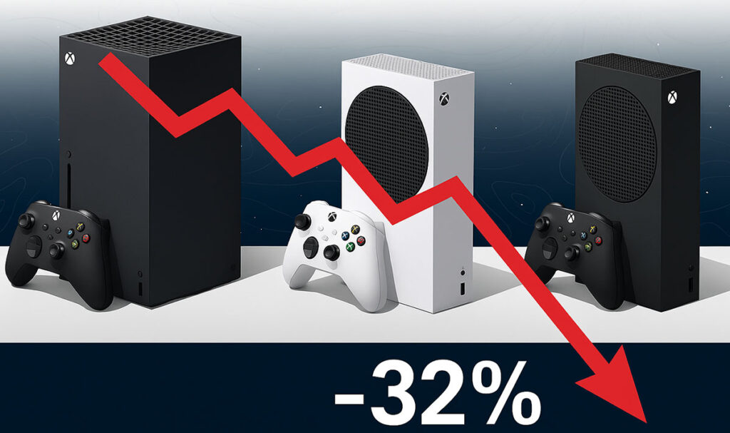Xbox consoles daling