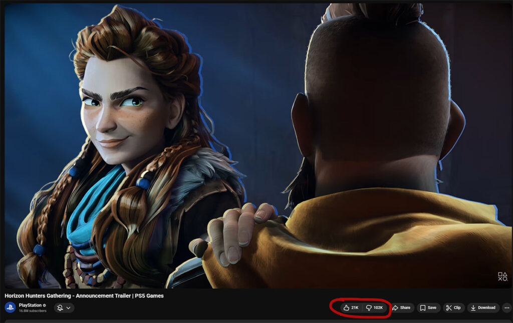 Horizon Hunter's Gathering Dislikes