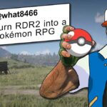 Fan maakt Pokémon mod in Red Dead Redemption 2 en het ziet er hilarisch uit