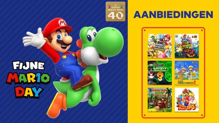 Mario Day Sale gaat door in week 11, dit zijn alle deals op een rijtje